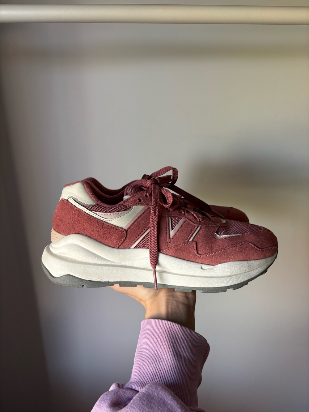 New Balance 57/40 in Henna Oyster Pink